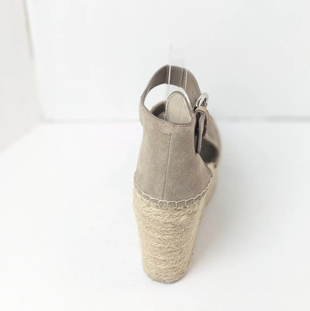 Marc Fisher Suede Espidrille Wedges - Picture 5 of 16